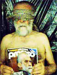La supuesta foto del 'jefe Diego'.