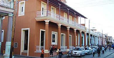 El Hostal Habanera de Baracoa.