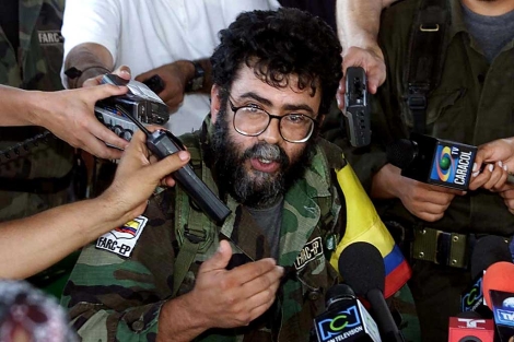 Imagen de Alfonso Cano, líder de las FARC, tomada en febrero de 2011. | Afp