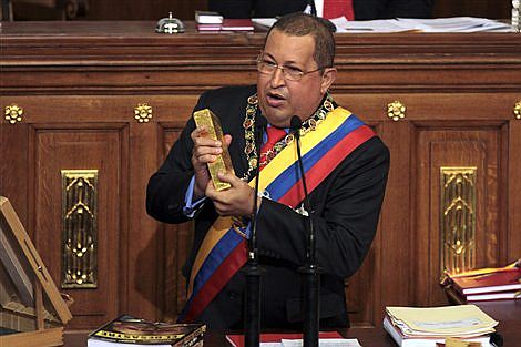 Hugo Chávez en el discurso ante la Asamblea Nacional.| AP/Fernando Llano