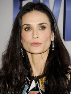 Demi Moore, ingresada por abuso de sustancias