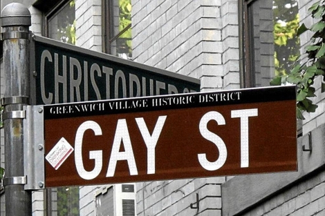 Cruce de las calles Gay St y Christopher, en el Village.| Carlos Fresneda