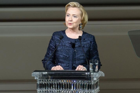 Hillary Clinton en un acto reciente.| Afp