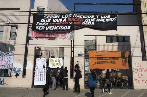 La Facultad de Trabajo Social de la Universidad de Valparaíso.| J.B.