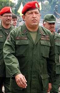 Chávez, en Caracas. (Foto: AP) Chávez, en Caracas. (Foto: AP)