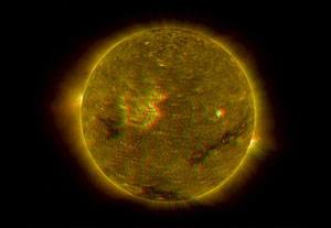 Una de las imágenes del Sol publicadas por la NASA. (Foto: NASA)