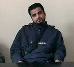 Attila Turk, el preso islamista vinculado El Haski, compareci por videoconferencia. (Foto: EFE)
