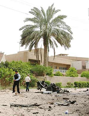 Bagdad, tras un atentado. (EFE)