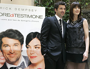Patrick Dempsey y Michelle Monaghan en la promoción de la pel�cula en Madrid. (Foto: AP)