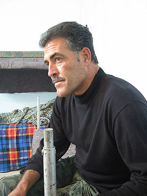 Jamal Akbar Awad, hermano del presunto líder de Fatah al Islam. (Foto: M. G. P.)