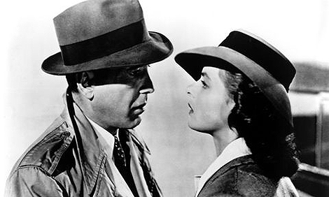 La mítica despedida de Ingrid Bergman y Humphrey Bogart en el aeropuerto de Casablanca (Marruecos).