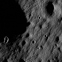 Otra foto obtenida por la sonda LRO. | NASA