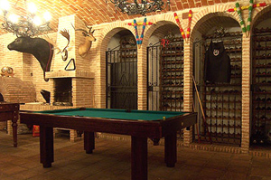 Zona de ocio del Unifamiliar de Gilmar.