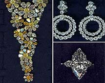 Algunas de las joyas robadas. | AFP Algunas de las joyas robadas. | AFP