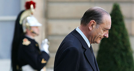 Jacques Chirac, en abril de 2006 en el Palacio del Elíseo. | AFP Jacques Chirac, en abril de 2006 en el Palacio del Elíseo. | AFP