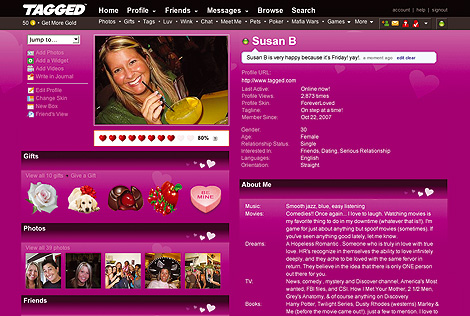 Un perfil de la red social. | Tagged Un perfil de la red social. | Tagged
