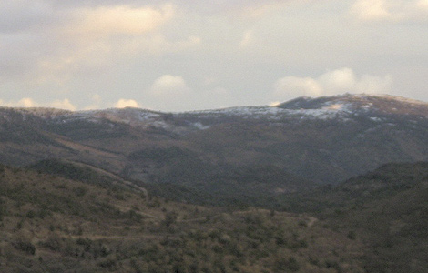 Las montañas de Morella se han cubierto de nieve. | Ferran Pla