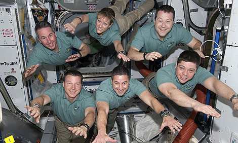 Scitec: tripulación del transbordador y la ISS