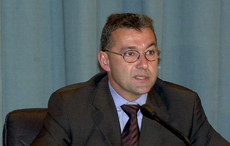 El presidente canario, Paulino Rivera. | J. Ayma