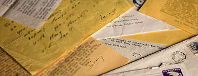 Cartas de Salinger a Mitchell, 1951-1993. | G. Haber (Morgan Library)