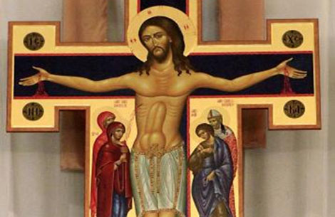 El crucifijo en cuestión. | www.newsok.com
