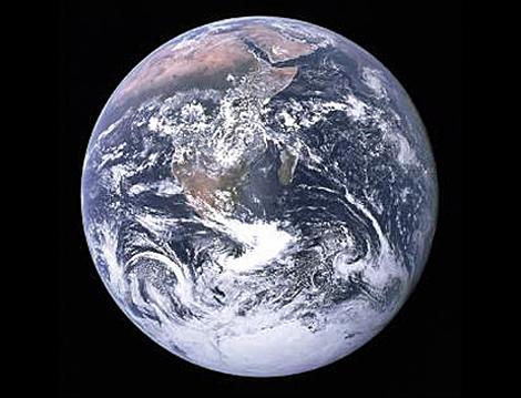 La Tierra retratada en la misión 'Apolo 17'. | Foto: NASA