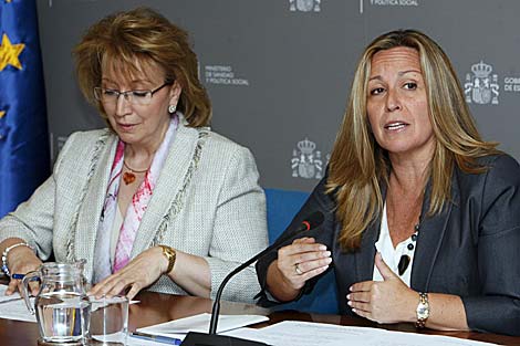 La ministra de Sanidad, Trinidad Jimenez