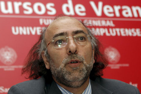 Rogelio Blanco, durante el acto. | Efe