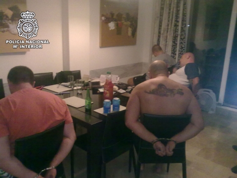 Imagen de las personas detenidas por la Polic�a Nacional. | ELMUNDO.es