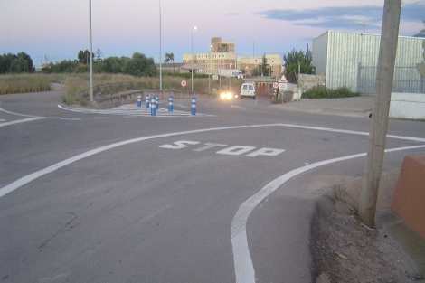 Cruce en el que se produjeron los hechos. | N. S. Cruce en el que se produjeron los hechos. | N. S.