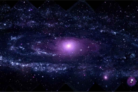Galaxia Andrómeda vista por la sonda WISE. | NASA