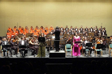 Un concierto de la Orquesta Joven de Andalucía con Pedro Halfter a la batuta. | El Mundo
