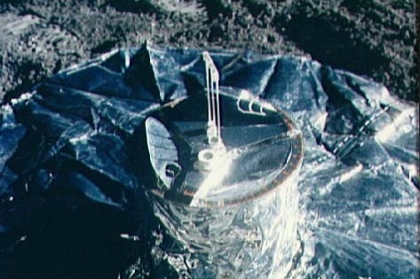Experimento sísmico en la Luna de la misión 'Apolo' en los 70. | NASA/JSC