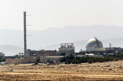La central nuclear israelí de Dimona, en el desierto de Neguev. | Afp La central nuclear israelí de Dimona, en el desierto de Neguev. | Afp