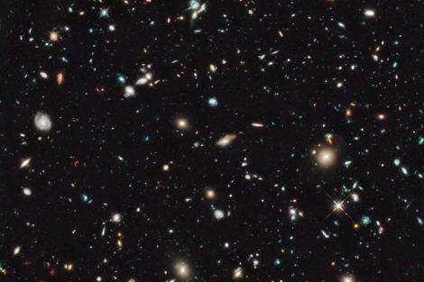 La imagen obtenida por Hubble. |NASA/ESA/G.Illingworth/R.Bouwens/HUDF09 Team