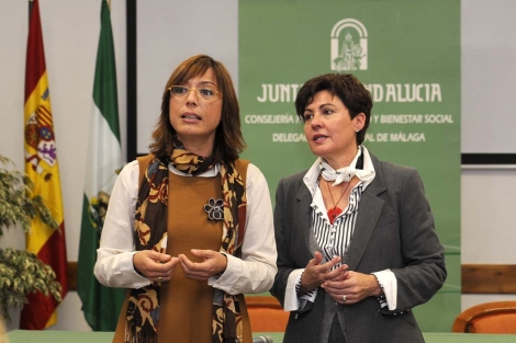 María Gámez junto a Ana Navarro. | Nacho Alcalá