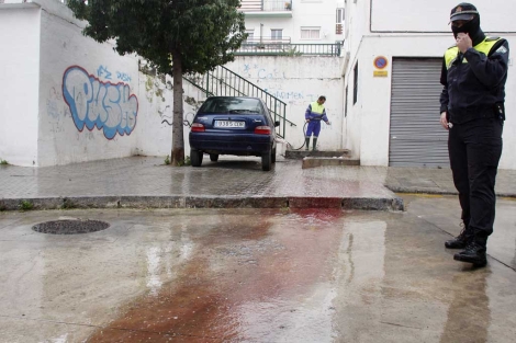Calle de Málaga en la que se produjo el último asesinato por violencia de género. | A. Pastor