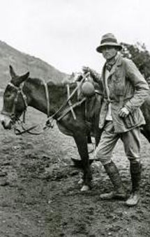 Hiram Bingham en Machu Pichu