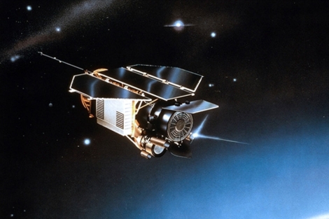 Recración del satélite Rosat.| German Aerospace Center