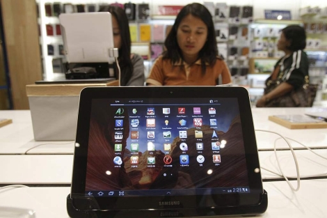 Galaxy Tab 10.1 de Samsung. | AP