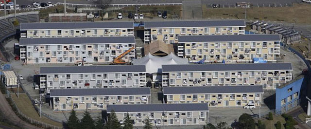 Barrio de contenedores del arquitecto Shigeru Ban.| Reuters