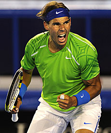 Nadal, finalista en Australia tras vencer a Federer