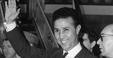 Ahmed Ben Bella, en 1965. | Afp