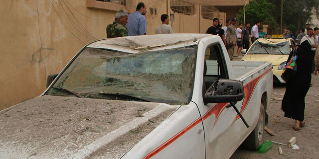 Varias bombas estallaron el martes dentro de una escuela en Damasco que utilizaban las fuerzas del régimen como cuartel de seguridad