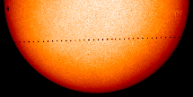 Tránsito de Mercurio 2006. | NASA / SOHO