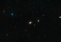 Imagen de gran campo de Arp 116 | DSS2