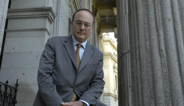Luis María Linde, gobernador del Banco de España. | Rafa Martín