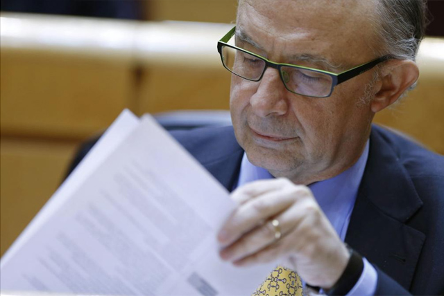 Cristóbal Montoro, ministro de Hacienda. | Efe