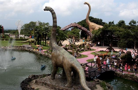 Réplicas de dinosaurios. | EFE Réplicas de dinosaurios. | EFE