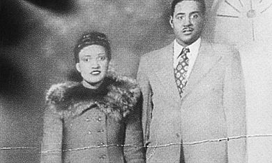 Una vieja fotografía de la señora Lacks con su marido.| Bill Denison